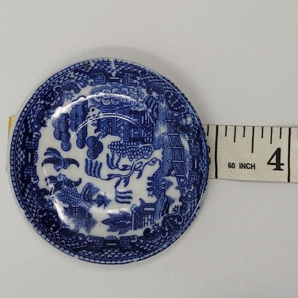 Vintage Blue Willow Porcelain Childrens Doll Tea‎ Party Set Japan Playset Gift - Picture 6 of 16